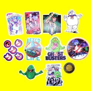 3/$20 Brand New 10x Waterproof Ghostbusters stickers